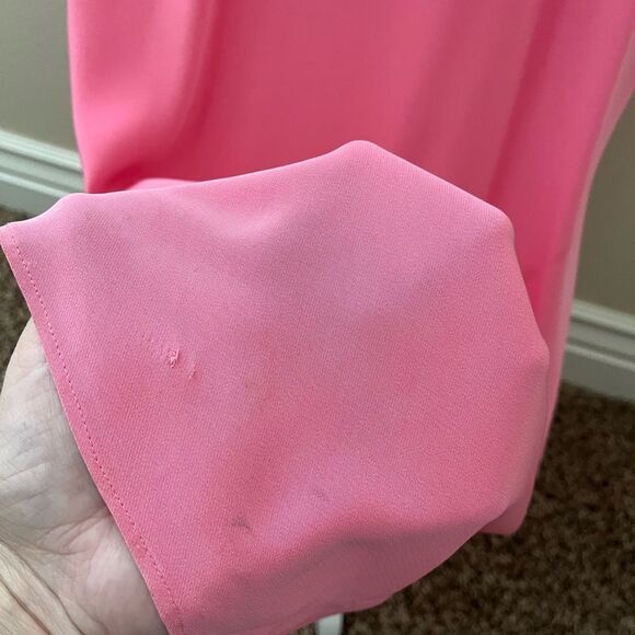 Cache bustier long prom homecoming dress gown bubblegum pink beaded sz. 6 - Picture 12 of 12